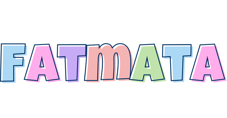 Fatmata pastel logo