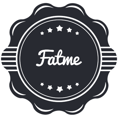 Fatme badge logo