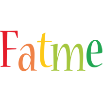 Fatme birthday logo