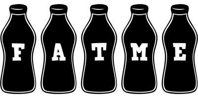 Fatme bottle logo
