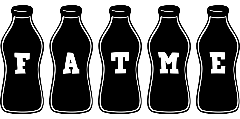 Fatme bottle logo