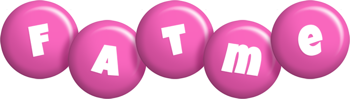 Fatme candy-pink logo