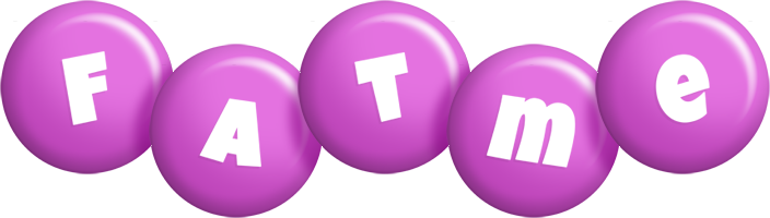 Fatme candy-purple logo