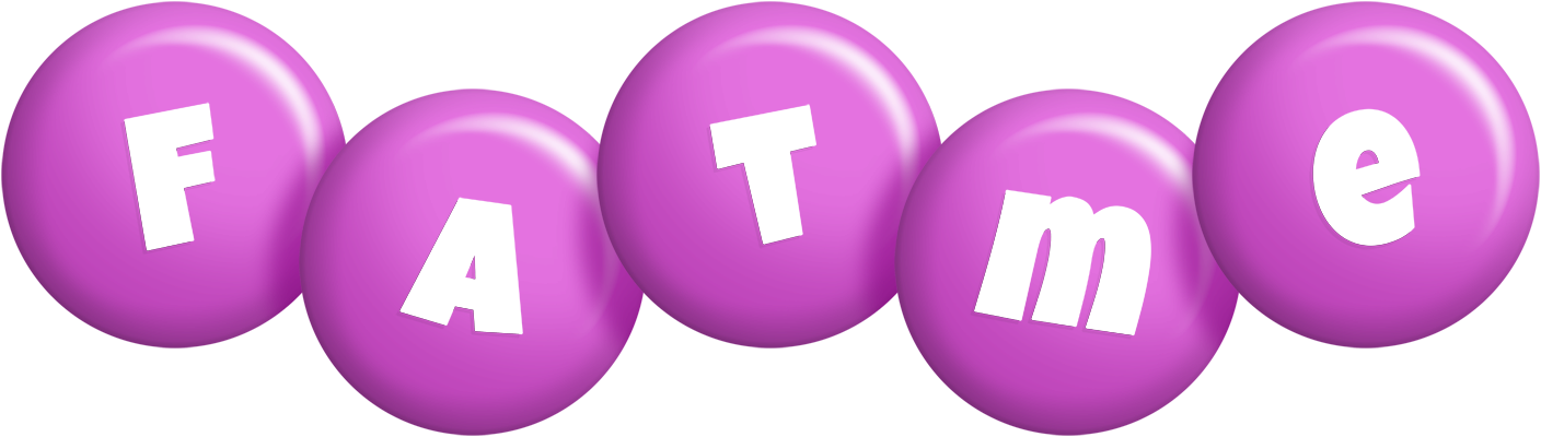Fatme candy-purple logo