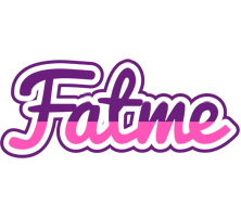 Fatme cheerful logo