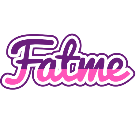 Fatme cheerful logo
