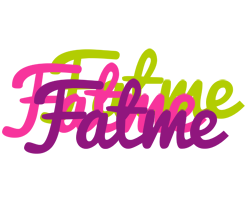 Fatme flowers logo