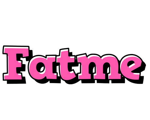 Fatme girlish logo