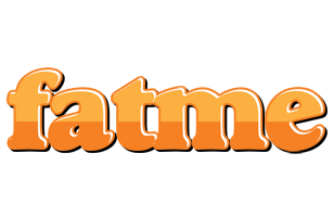 Fatme orange logo