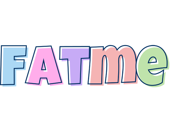 Fatme pastel logo