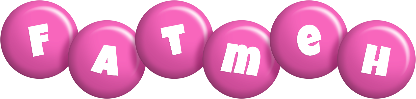 Fatmeh candy-pink logo
