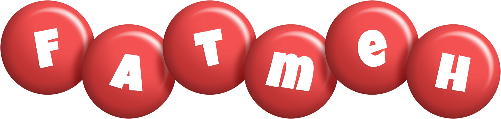 Fatmeh candy-red logo