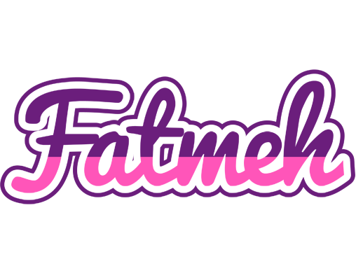 Fatmeh cheerful logo