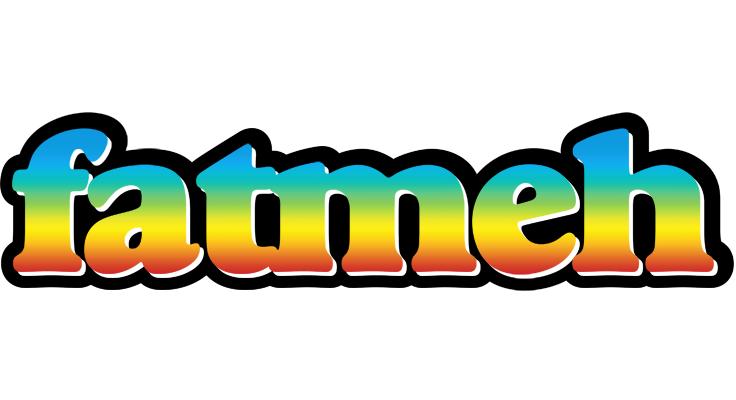 Fatmeh color logo