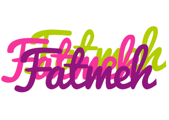 Fatmeh flowers logo