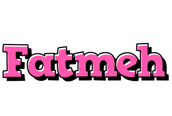 Fatmeh girlish logo