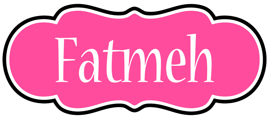 Fatmeh invitation logo