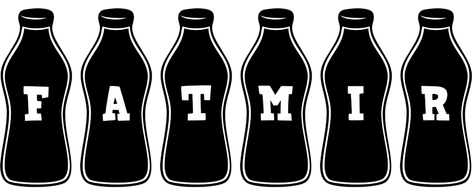 Fatmir bottle logo