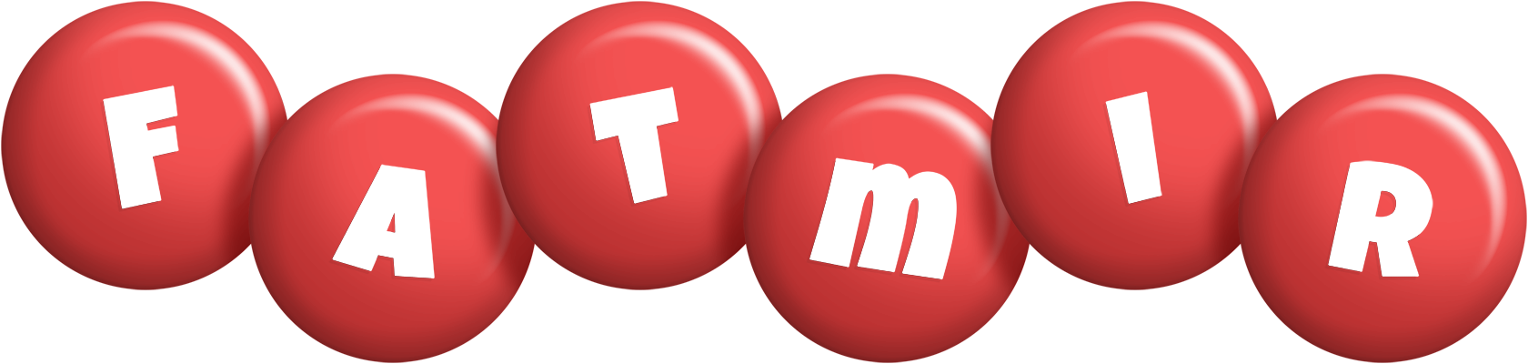 Fatmir candy-red logo