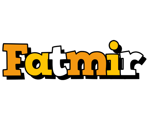 Fatmir cartoon logo