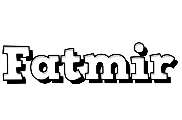 Fatmir snowing logo