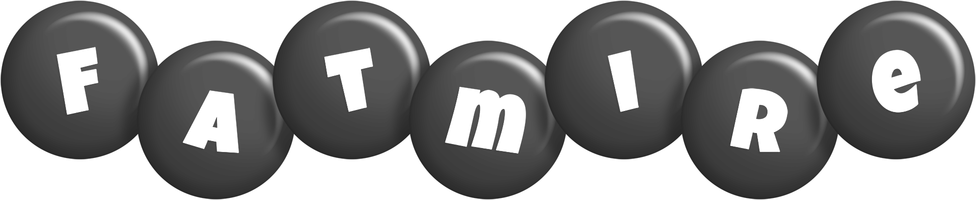 Fatmire candy-black logo