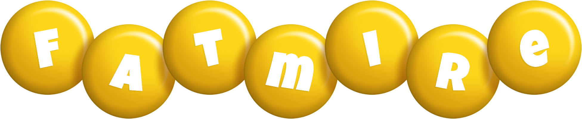 Fatmire candy-yellow logo
