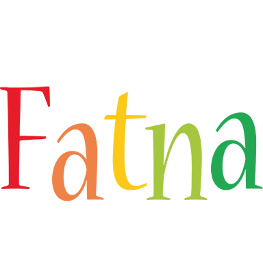 Fatna birthday logo