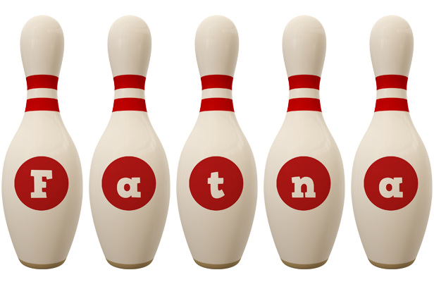 Fatna bowling-pin logo