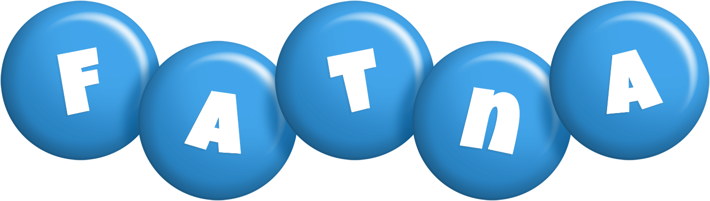 Fatna candy-blue logo