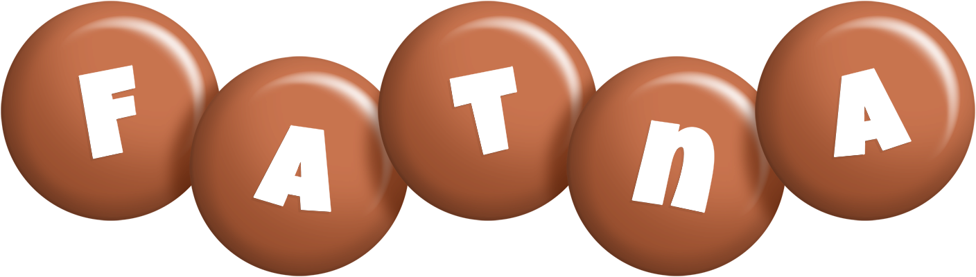 Fatna candy-brown logo