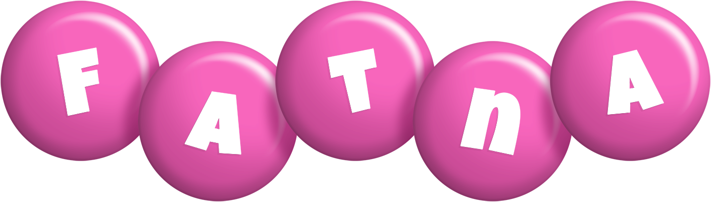 Fatna candy-pink logo