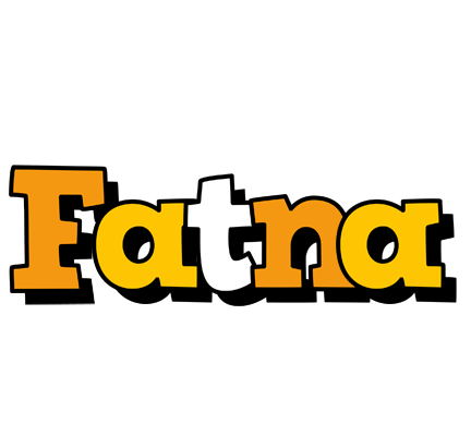 Fatna cartoon logo