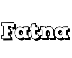 Fatna snowing logo