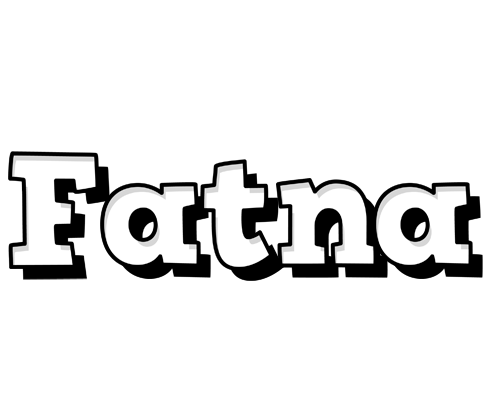 Fatna snowing logo