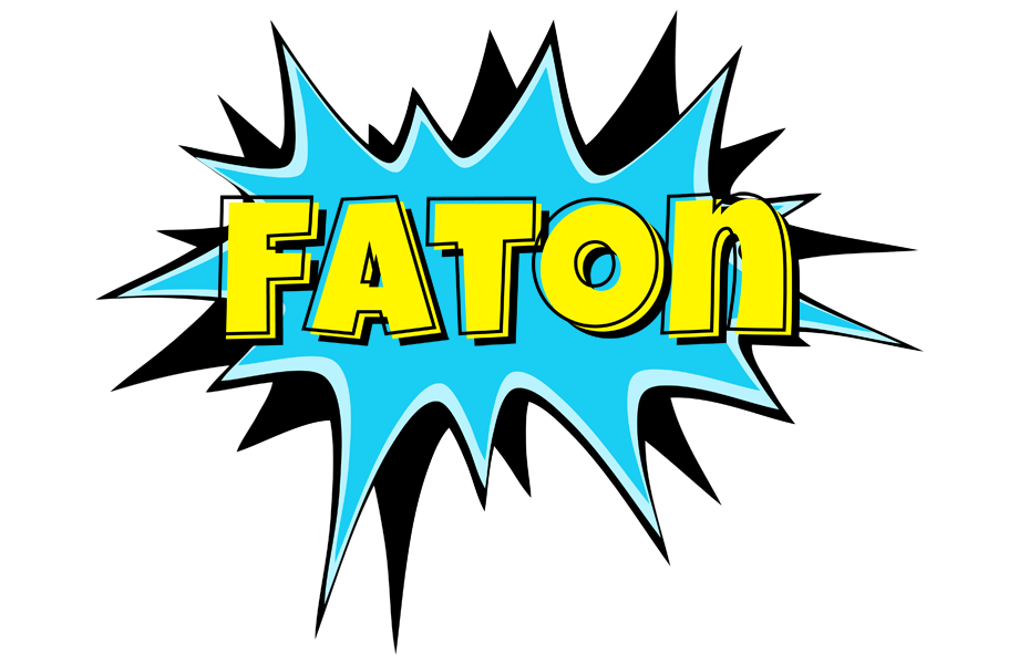 Faton amazing logo