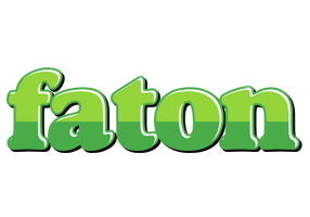 Faton apple logo