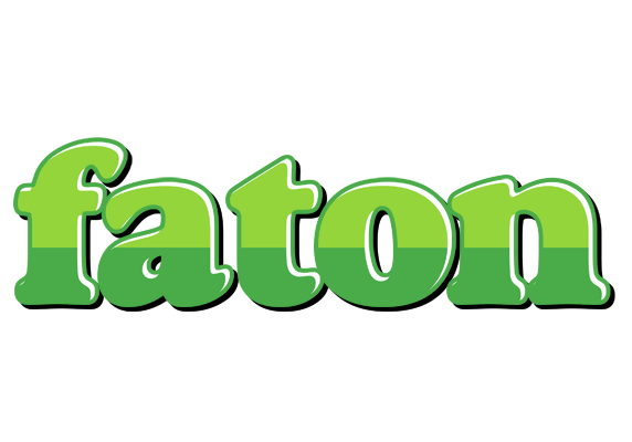 Faton apple logo