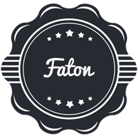 Faton badge logo