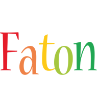 Faton birthday logo