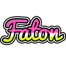 Faton candies logo