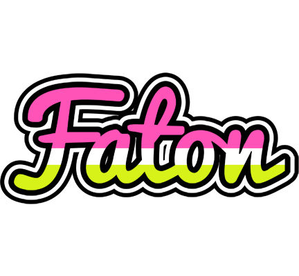 Faton candies logo