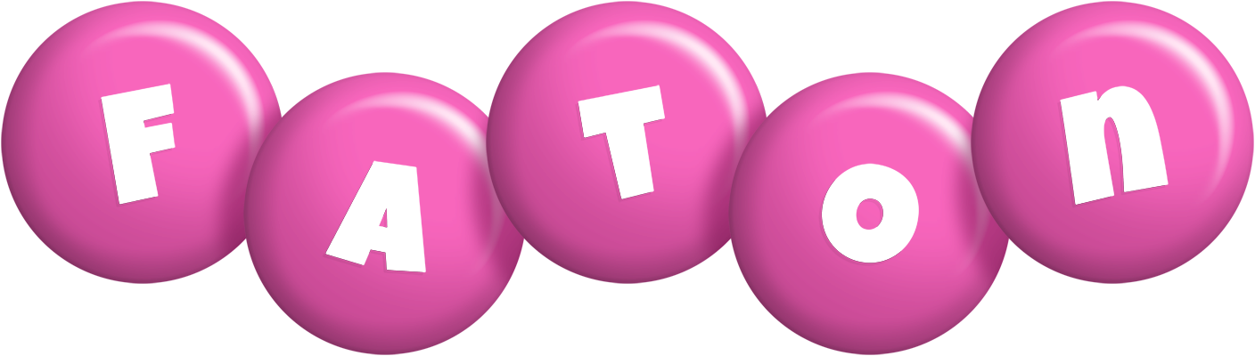 Faton candy-pink logo