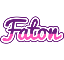 Faton cheerful logo