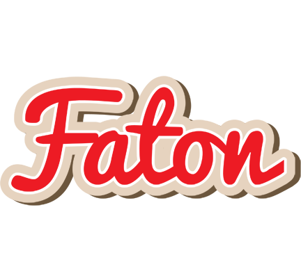 Faton chocolate logo