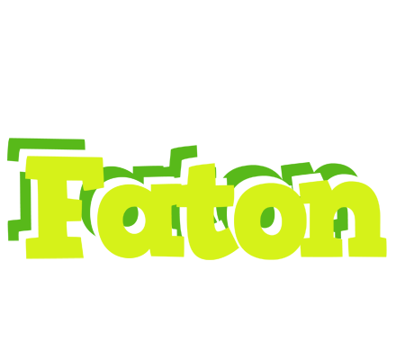 Faton citrus logo
