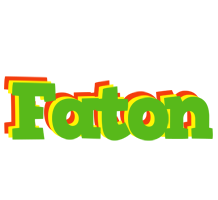 Faton crocodile logo