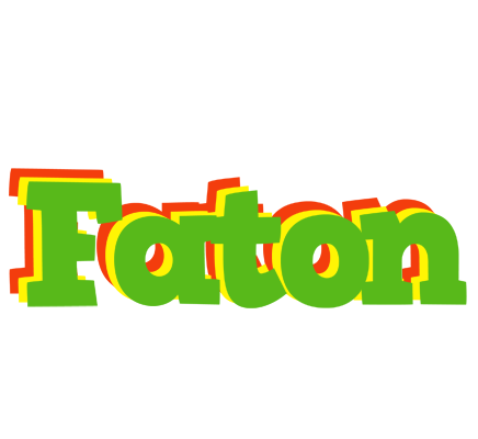Faton crocodile logo