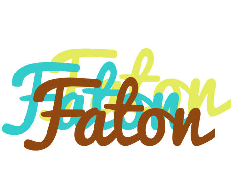 Faton cupcake logo