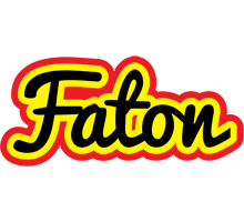 Faton flaming logo